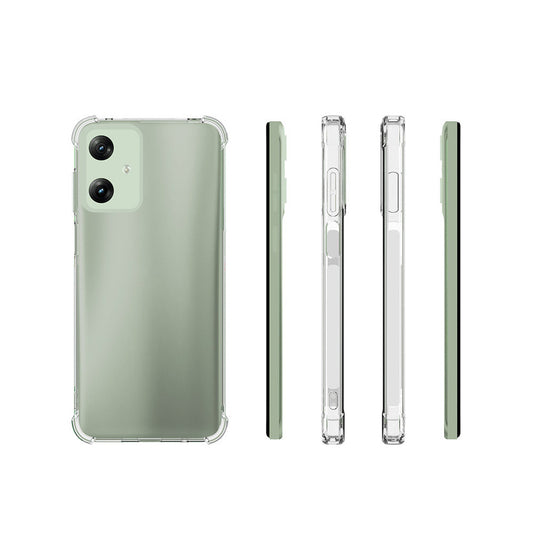 Motorola Moto G Play 2024 - AirPillow Cushion Transparent Soft Clear TPU Four Corners Protective Case - Polar Tech Australia