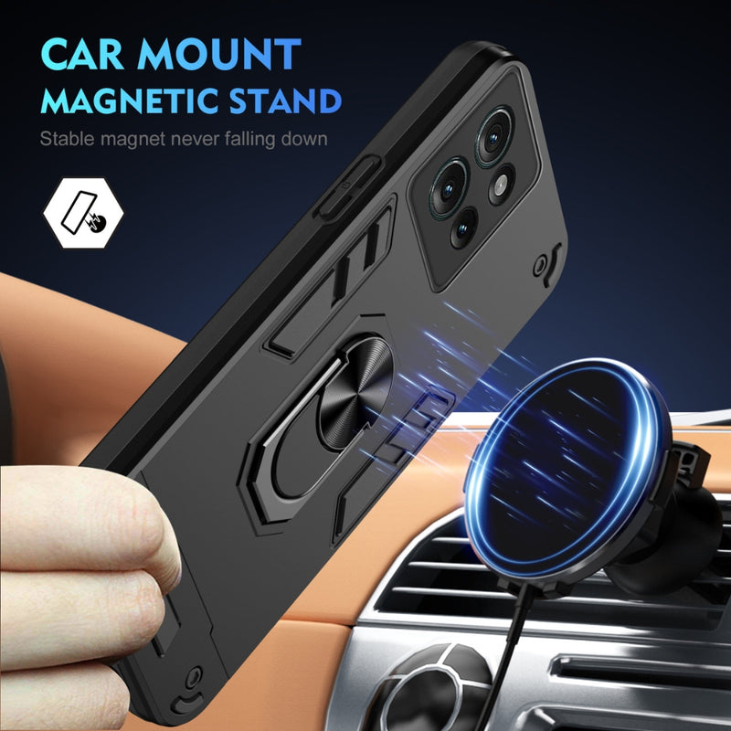 Cargue la imagen en el visor de la galería, Motorola Moto G60s - Heavy Duty Armor Case With Metal Bracket - Polar Tech Australia
