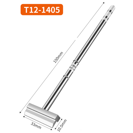 [LXZ924105] T12 Spade-Shaped Soldering Iron Tip with Integrated Heating Core - Polar Tech Australia