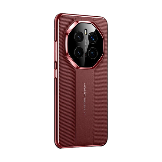 Honor Magic7 (PTP-AN00) - Extraordinary Master Plain Leather Phone Case