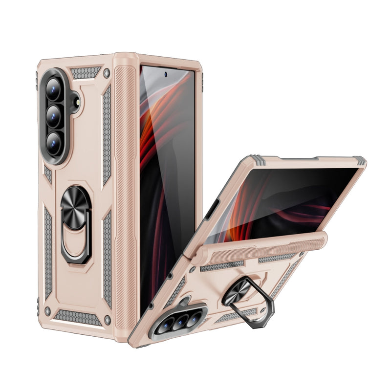 Cargue la imagen en el visor de la galería, Samsung Galaxy Z Fold7 5G - Shockproof TPU + PC Phone Case with Holder
