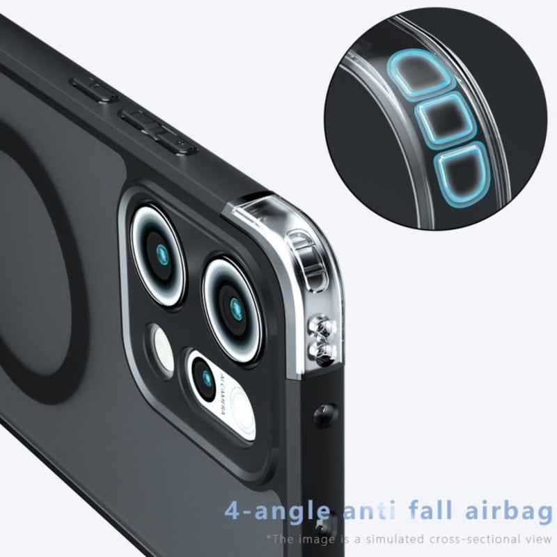 Load image into Gallery viewer, OPPO Reno14 Pro 5G (PKZ110, CPH2739) - Flexible Silicone + Transparent Hard Acrylic Shockproof Case
