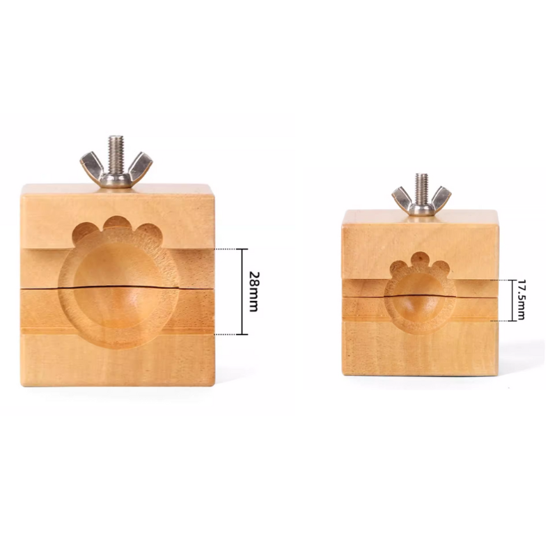 Chargez l&#39;image dans la visionneuse de la galerie, Watch Repair Tool - Dial Holder, Wooden Stand for Disassembling Watch Dials and Back Covers, Case Opening Tool - Polar Tech Australia
