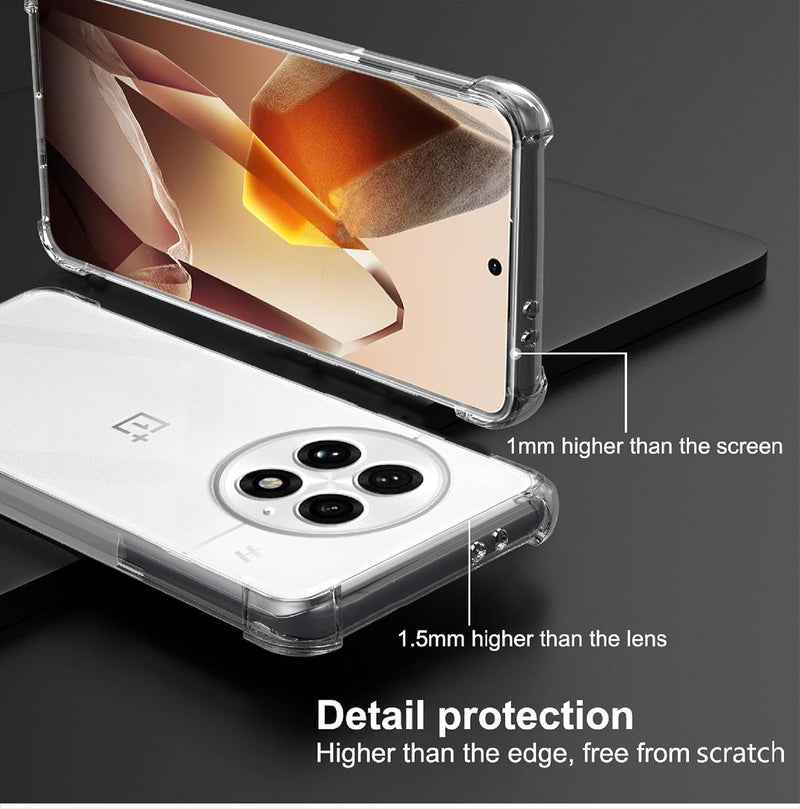Load image into Gallery viewer, OnePlus 1+13 - AirPillow Cushion Transparent Soft Clear TPU Four Corners Protective Case - Polar Tech Australia
