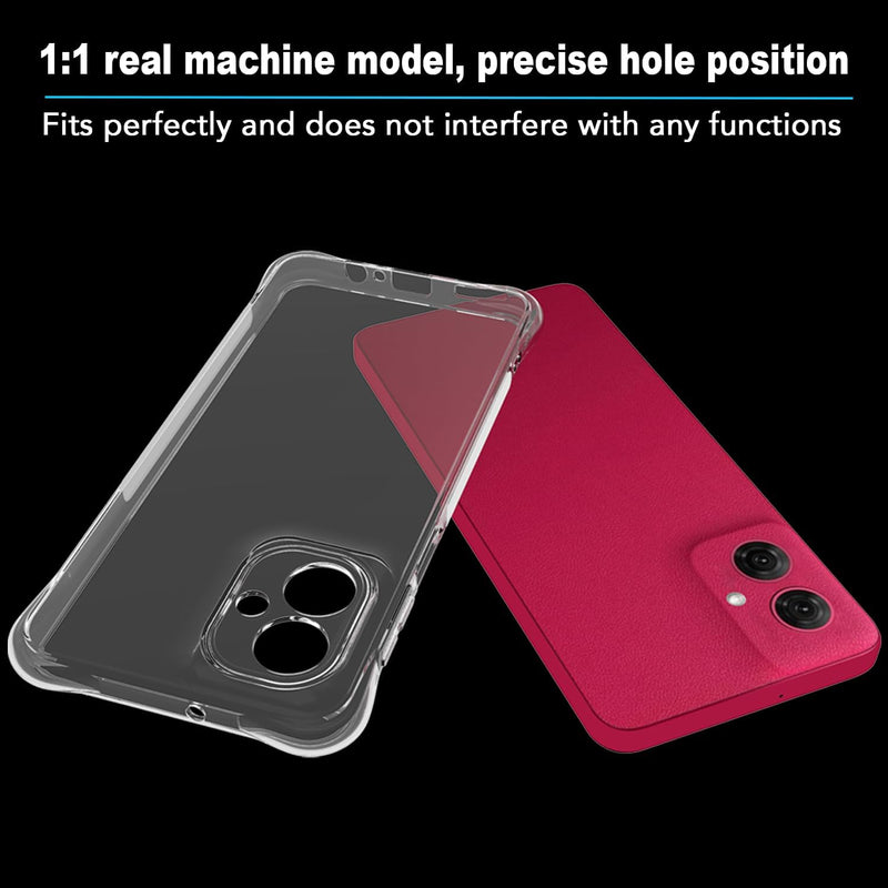 Load image into Gallery viewer, Motorola Moto G55 5G - AirPillow Cushion Transparent Soft Clear TPU Four Corners Protective Case - Polar Tech Australia
