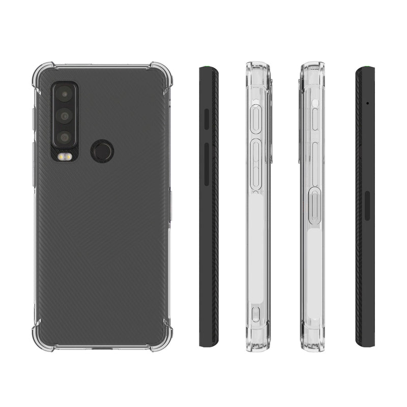 Load image into Gallery viewer, Motorola Moto Defy 2 - AirPillow Cushion Transparent Soft Clear TPU Four Corners Protective Case - Polar Tech Australia
