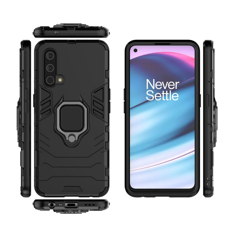 Cargue la imagen en el visor de la galería, OnePlus Nord CE - Heavy Duty Armor Case With Ring Holder Stand - Polar Tech Australia
