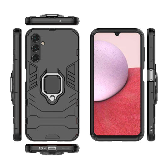 Samsung Galaxy A35 5G (SM-A356) - Heavy Duty Armor Case With Ring Holder Stand