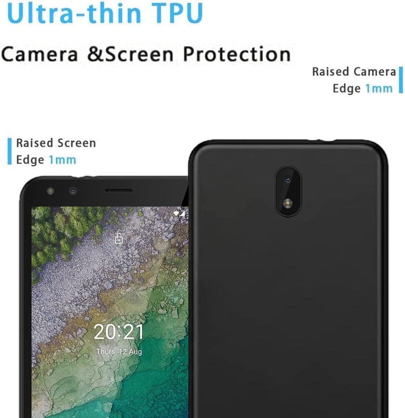 Chargez l&#39;image dans la visionneuse de la galerie, Nokia C01 Plus - Shield Soft TPU Cover Matte Anti-scratch Anti-fingerprint Case - Polar Tech Australia
