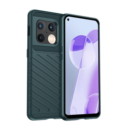 OnePlus 9R - Thunder Series Twill Texture Thickened Anti-fall Protection TPU Case