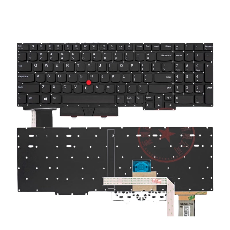 Chargez l&#39;image dans la visionneuse de la galerie, Lenovo ThinkPad E15 R15 Gen 1 Gen2 Series - Laptop Keyboard With Backlit US Layout
