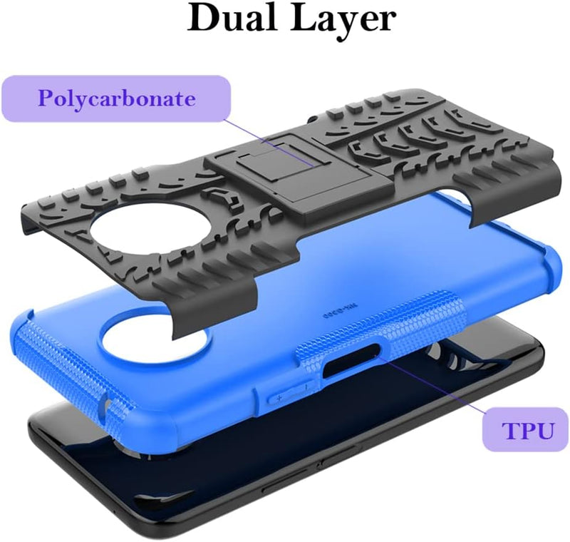 Cargue la imagen en el visor de la galería, Nokia G300 - Shield With Kickstand Hard PC Back Cover Soft TPU Dual Layer Protection Case - Polar Tech Australia
