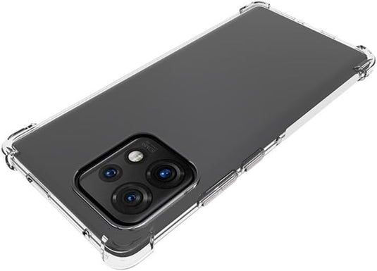 Motorola Moto Edge Plus 2023 - AirPillow Cushion Transparent Soft Clear TPU Four Corners Protective Case - Polar Tech Australia