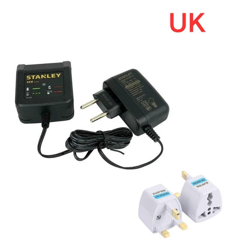 Chargez l&#39;image dans la visionneuse de la galerie, [SC122][10.8V~12V-1.25A] Genuine Original STANLEY Fast Charger Electrical Tool Li-ion Battery - Replacement Charger - Polar Tech Australia
