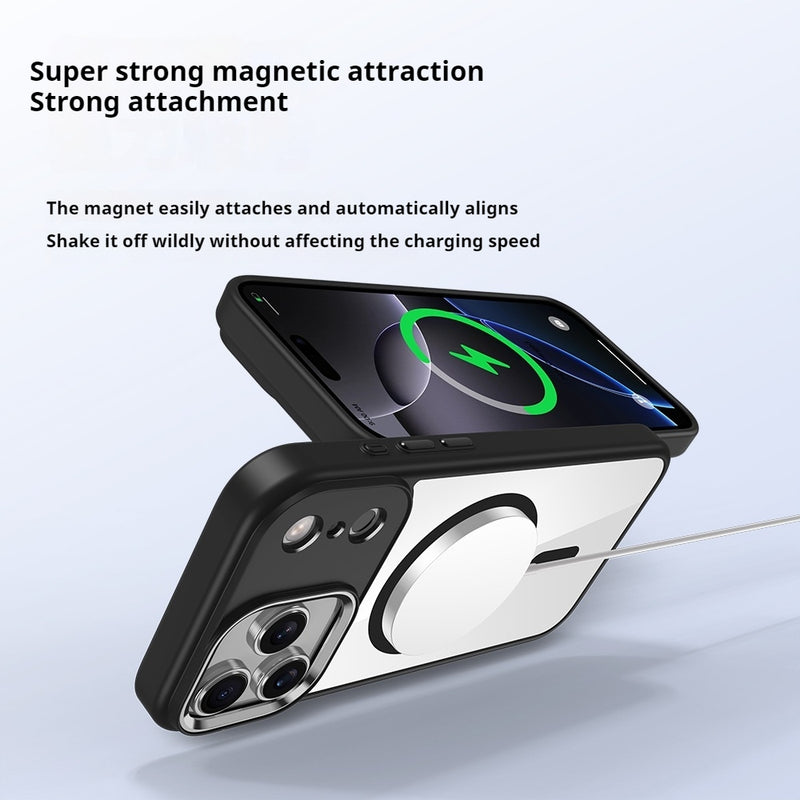 Load image into Gallery viewer, Apple iPhone 17 - Transparent Anti-Drop Magnetic Protective Case
