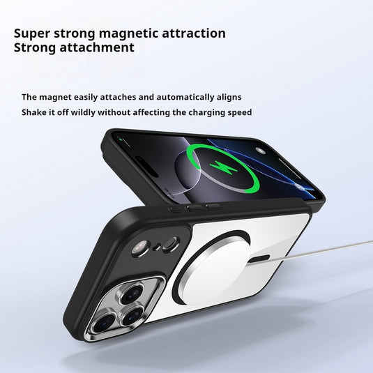 Apple iPhone 17 - Transparent Anti-Drop Magnetic Protective Case
