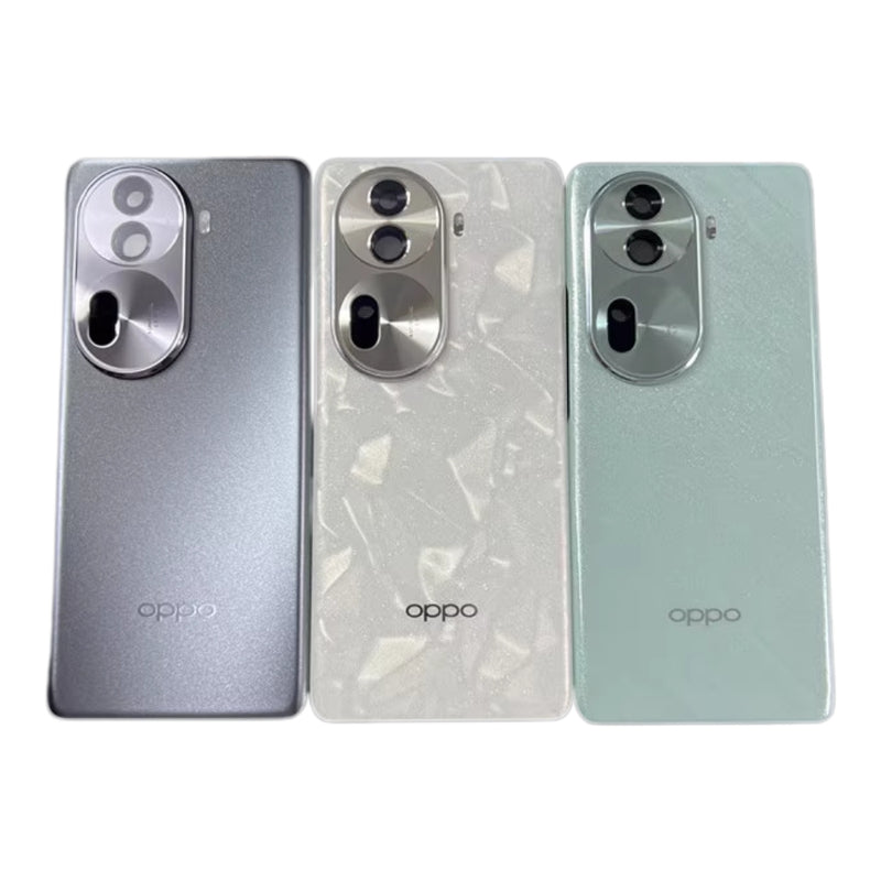 Cargue la imagen en el visor de la galería, [With Camera Lens] OPPO Reno11 (China) (PJH110) - Back Rear Glass Panel Battery Cover
