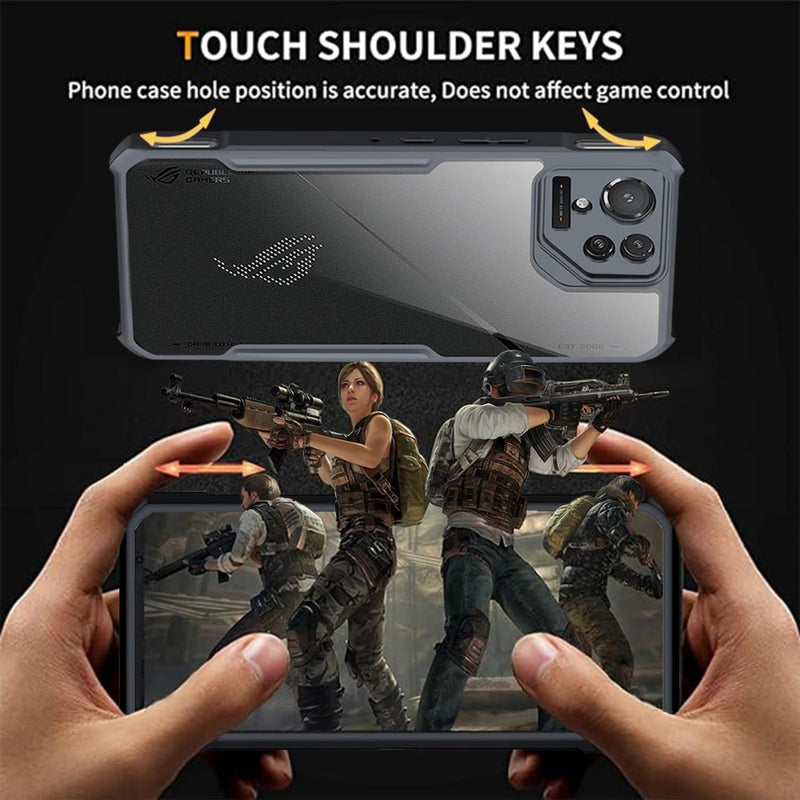 Load image into Gallery viewer, Asus ROG Phone 9 FE - Shield Shockproof TPU+PC Clear Rugged Heavy Duty Case - Polar Tech Australia
