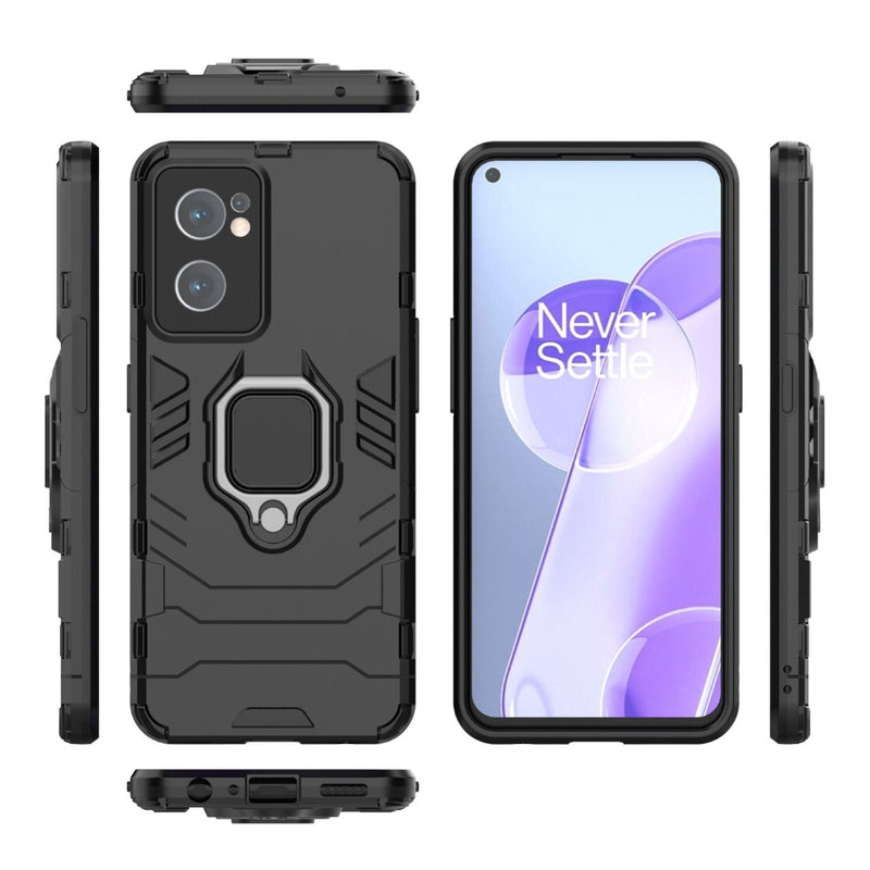 Chargez l&#39;image dans la visionneuse de la galerie, OnePlus Nord CE 2 5G - Heavy Duty Armor Case With Ring Holder Stand - Polar Tech Australia
