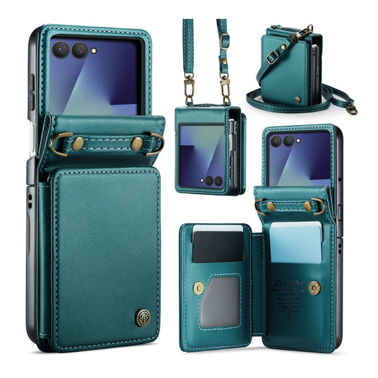 Samsung Galaxy Z Flip7 5G - Card Slots Holder RFID Anti-theft Phone Case