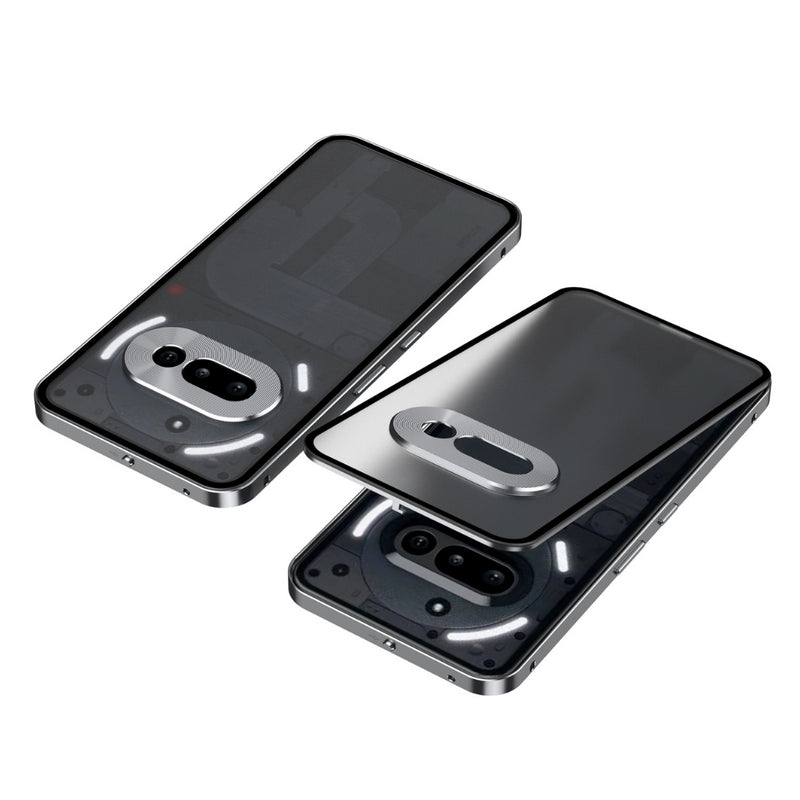 Chargez l&#39;image dans la visionneuse de la galerie, Nothing Phone (2a) - Metal Frame Frosted Magnetic Phone Case
