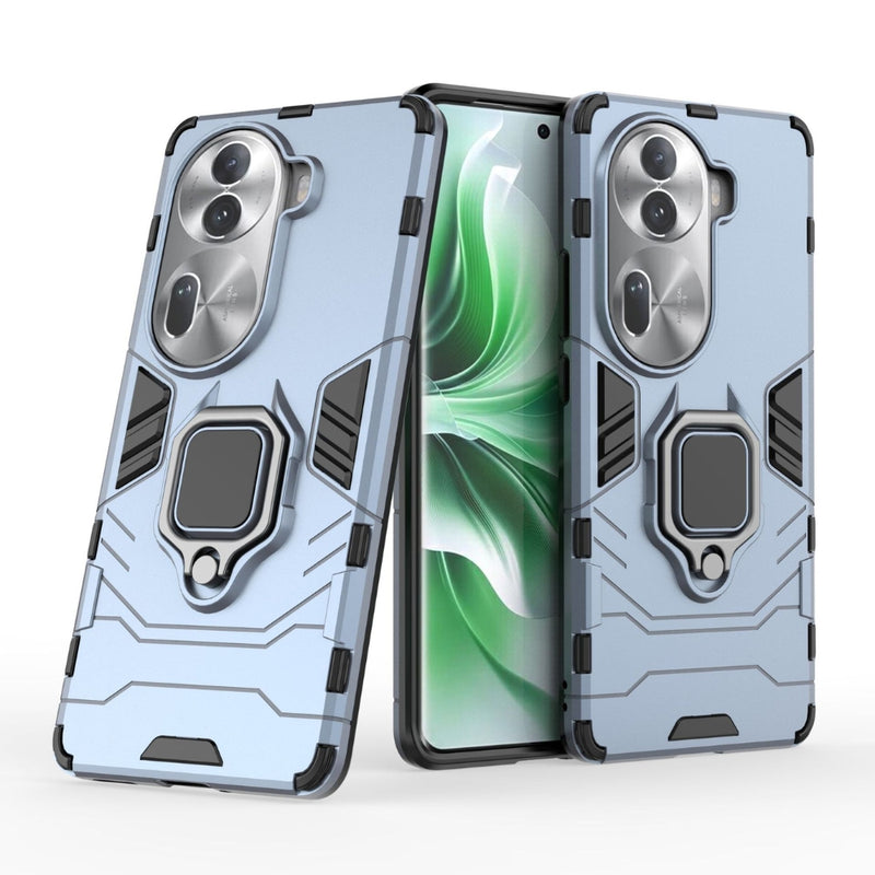 Load image into Gallery viewer, OPPO Reno11 Pro 5G (CPH2607) - Heavy Duty Armor Case With Ring Holder Stand - Polar Tech Australia
