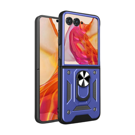 Motorola Moto Razr 2024 - Armor Ring Holder TPU Hybrid PC Phone Case - Polar Tech Australia