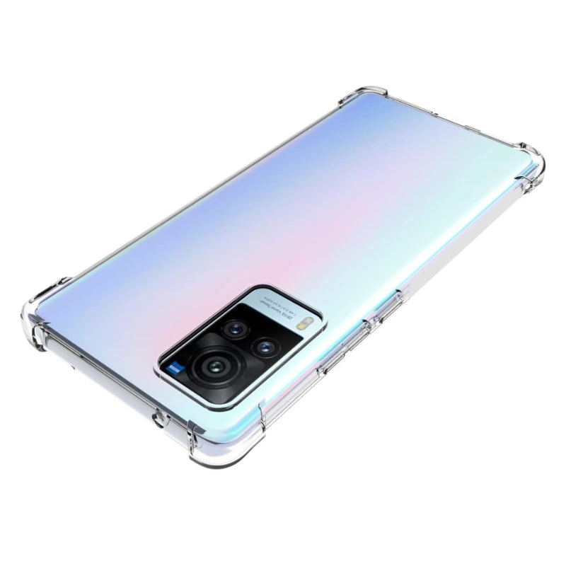 Chargez l&#39;image dans la visionneuse de la galerie, Vivo X60 Pro - AirPillow Cushion Transparent Soft Clear TPU Four Corners Protective Case - Polar Tech Australia
