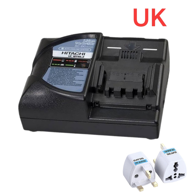 Cargue la imagen en el visor de la galería, [UC 18YML2][14.4V~18V-3.5A] Genuine Original Hitachi / Hikoki Fast Charger Electrical Tool Li-ion Battery - Replacement Charger - Polar Tech Australia
