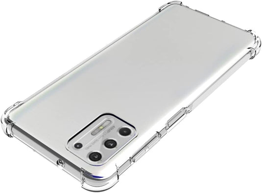 Motorola Moto G Stylus 2021 - AirPillow Cushion Transparent Soft Clear TPU Four Corners Protective Case - Polar Tech Australia