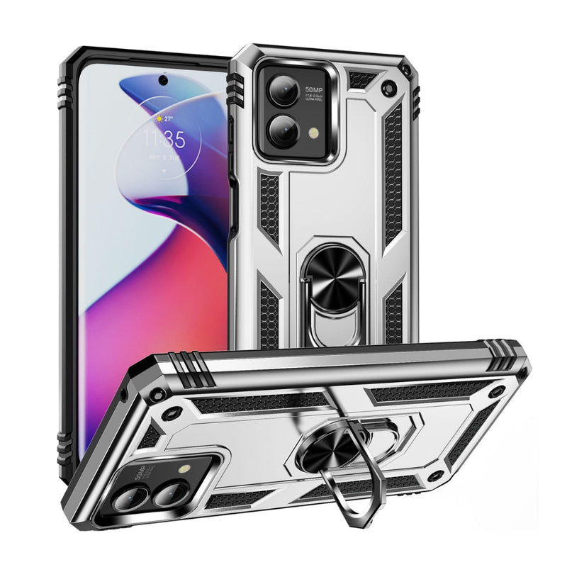 Cargue la imagen en el visor de la galería, Motorola Moto Edge 20 Lite - Shockproof Heavy Duty Hard Bumper Rugged Mobile Phone Case

