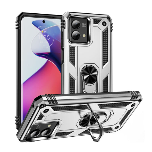 Motorola Moto Edge 20 Lite - Shockproof Heavy Duty Hard Bumper Rugged Mobile Phone Case