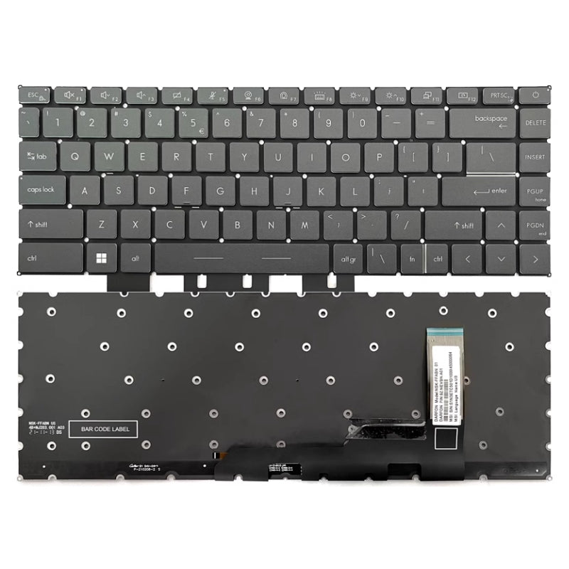 Load image into Gallery viewer, MSI reator Z16 MS-1571 Z16-A11UET 16V4 14D3 14DK Series - Laptop Keyboard With Backlit US Layout - Polar Tech Australia
