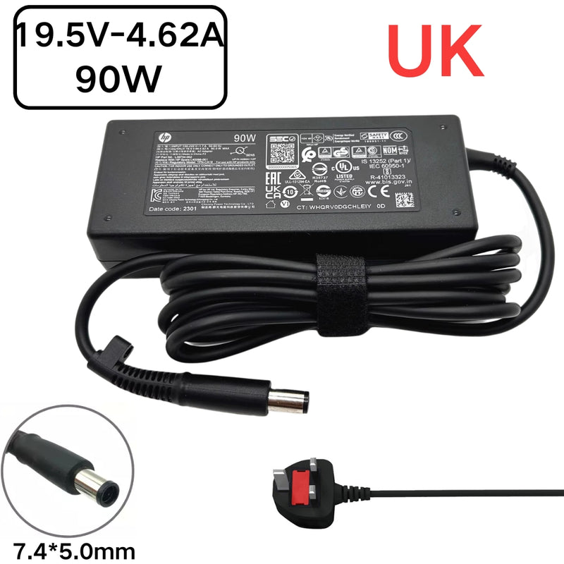 Chargez l&#39;image dans la visionneuse de la galerie, [19.5V-4.62A/90W][7.4*5.0] HP All-in-One 24 Laptop AC Power Supply Adapter Charger
