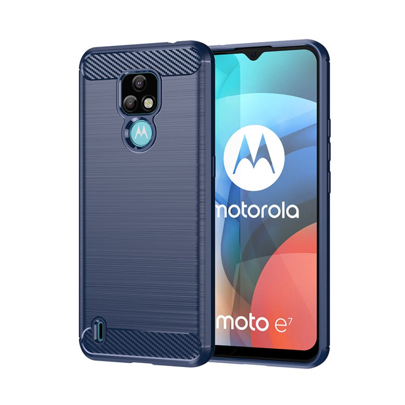 Cargue la imagen en el visor de la galería, Motorola Moto E7 Plus - Heavy Duty Rugged Anti Knock Back Cover
