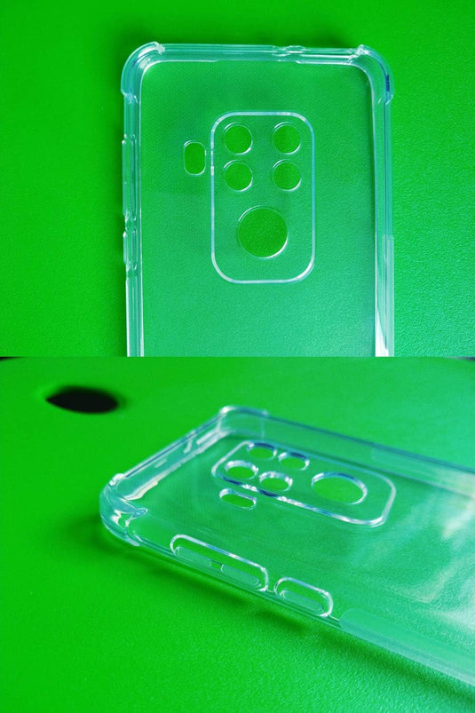 Motorola Moto One Zoom - AirPillow Cushion Transparent Soft Clear TPU Four Corners Protective Case - Polar Tech Australia