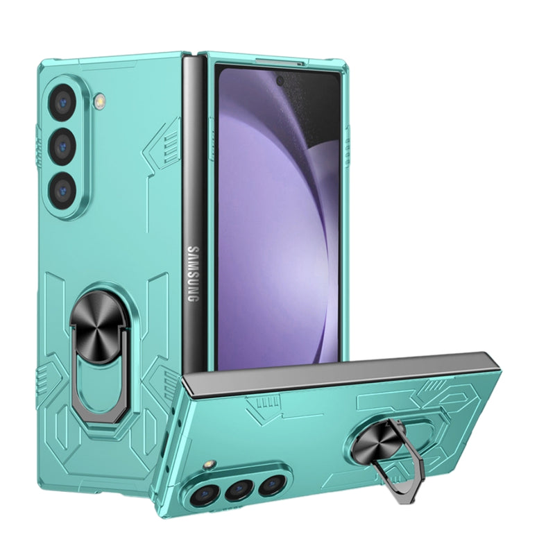 Chargez l&#39;image dans la visionneuse de la galerie, Samsung Galaxy Z Fold 6 (SM-F956) - Shockproof Magnetic Ring Kickstand Case

