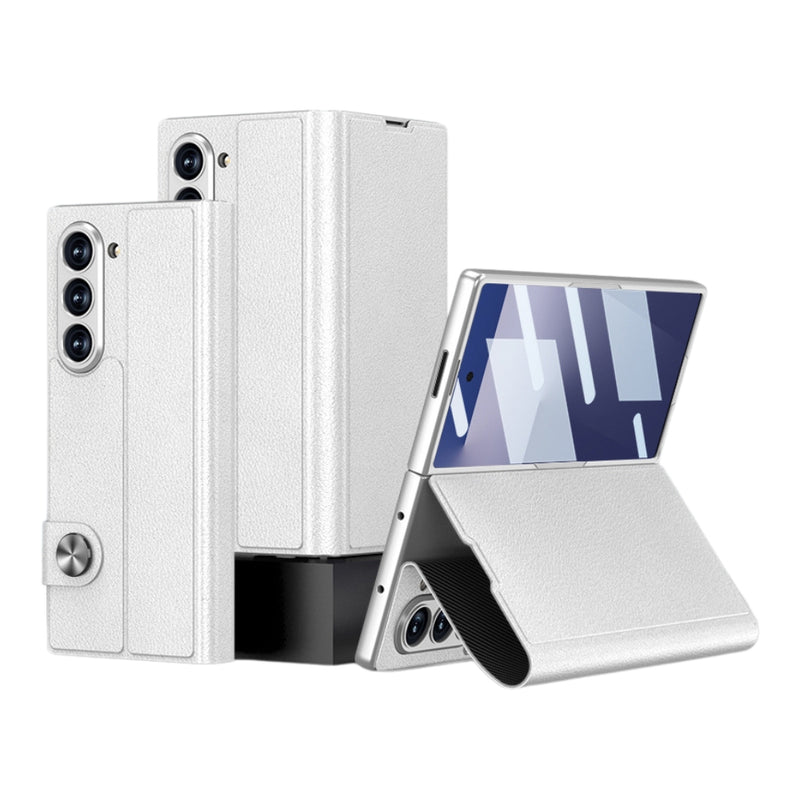 Cargue la imagen en el visor de la galería, Samsung Galaxy Z Fold7 5G - GKK Integrated Flip Leather Phone Case
