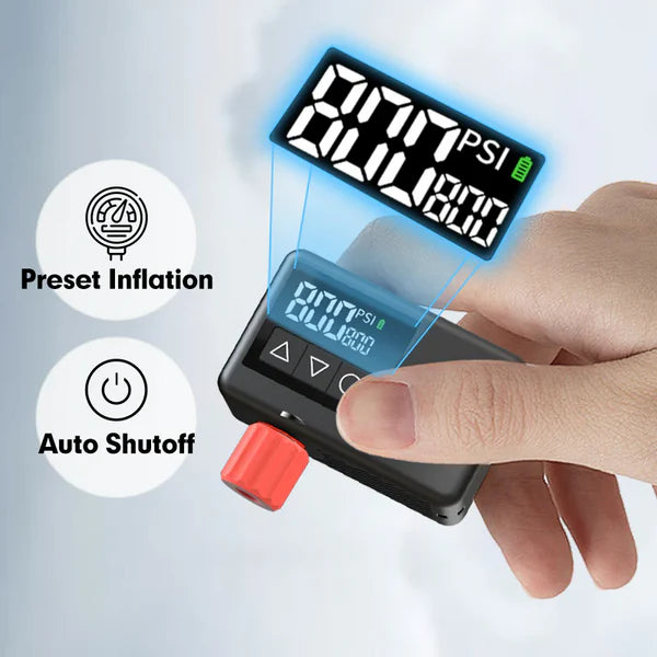 Load image into Gallery viewer, Mini Compact Giga Pump Brushless Motor Mini Electric Bike Pump Air Pump Tire Inflator
