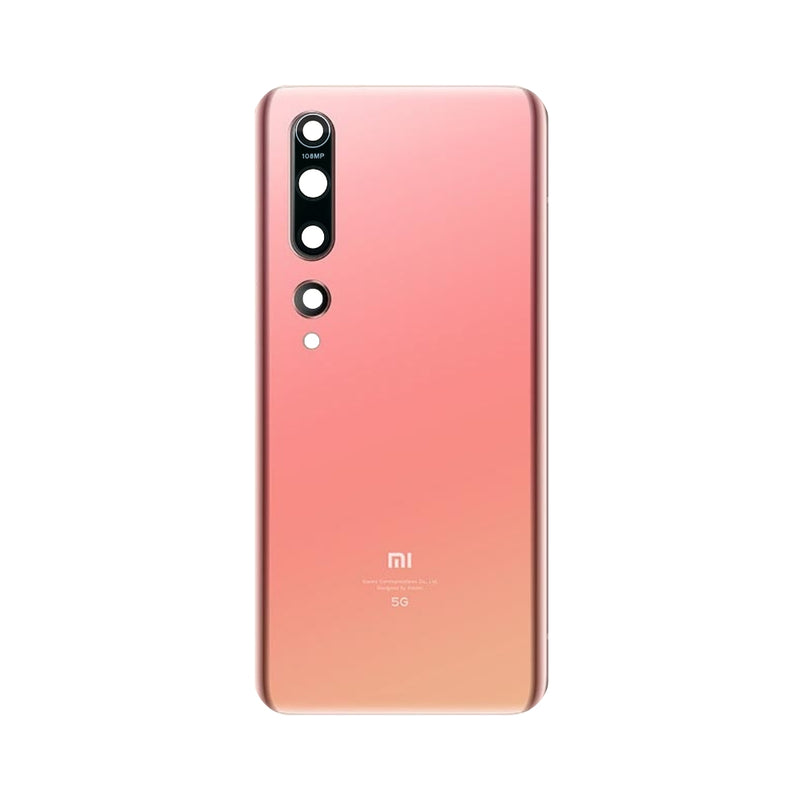 Chargez l&#39;image dans la visionneuse de la galerie, [With Camera Lens] Xiaomi Mi 10 5G - Back Rear Battery Glass Panel Cover
