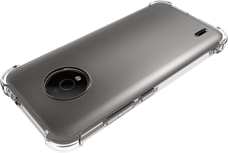 Cargue la imagen en el visor de la galería, Nokia C200 - AirPillow Cushion Transparent Soft Clear TPU Four Corners Protective Case - Polar Tech Australia
