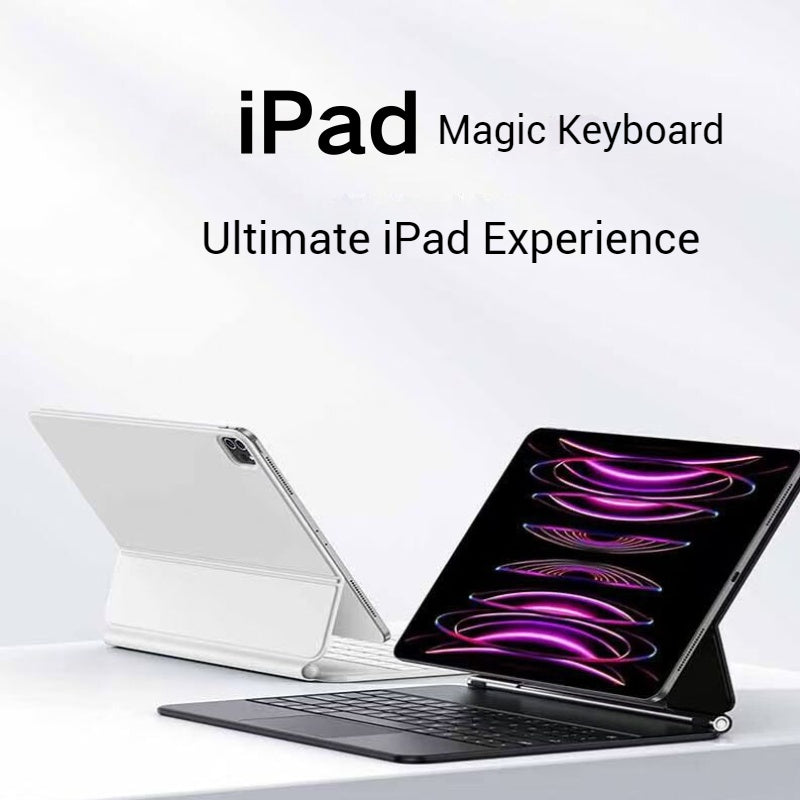 Load image into Gallery viewer, [With Touchpad][Magic Keybord] Apple iPad Pro 13-inch 7th Gen (2024) Smart Multi-Touch Trackpad Magnetic Wireless Keyboard Case With RGB Backlit - Polar Tech Australia
