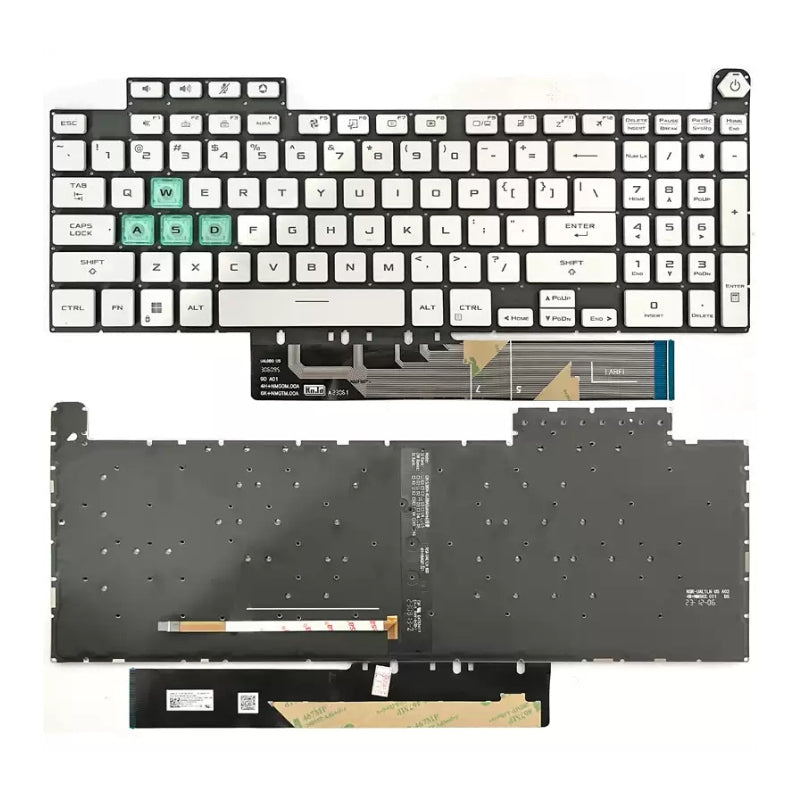 Load image into Gallery viewer, ASUS TUF Gaming A15 F15 FA507 FX507 FX507R A17 FA707 F17 FX707 &amp; TUF Dash F15 FX517 Series - Laptop Keyboard With Backlit US Layout
