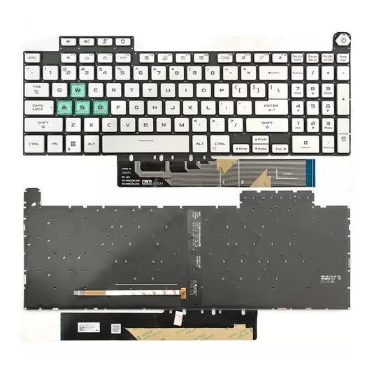 ASUS TUF Gaming A15 F15 FA507 FX507 FX507R A17 FA707 F17 FX707 & TUF Dash F15 FX517 Series - Laptop Keyboard With Backlit US Layout