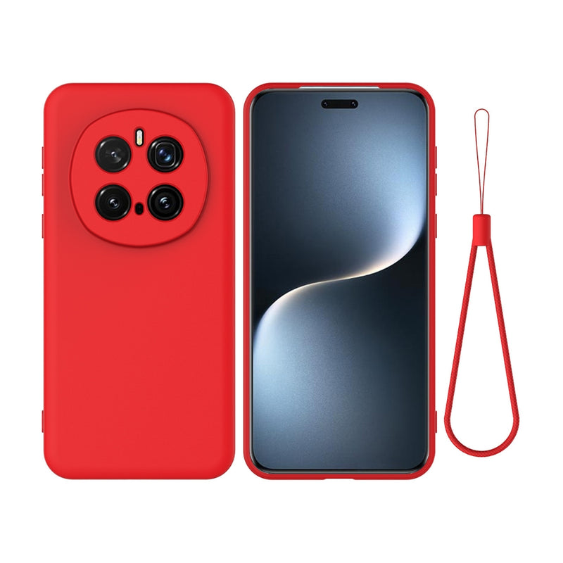Load image into Gallery viewer, Honor Magic7 Pro (PTP-N49, PTP-AN10) - Solid Color Liquid Silicone Dropproof Full Coverage Phone Case
