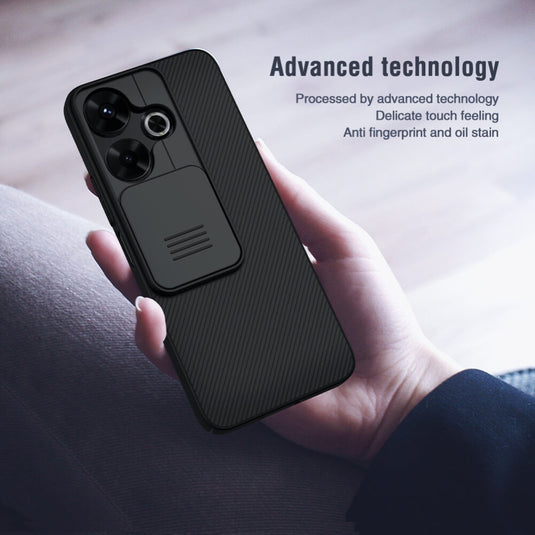 Xiaomi Redmi 13 (4G/5G) / Note 13R - NILLKIN Black Mirror Series Camshield PC Phone Case - Polar Tech Australia
