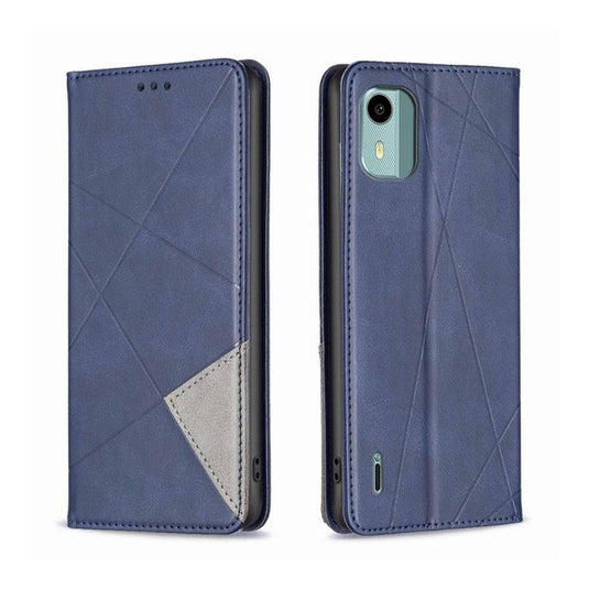 Nokia G11 / G21 - Rhombus Texture Magnetic Leather Phone Case
