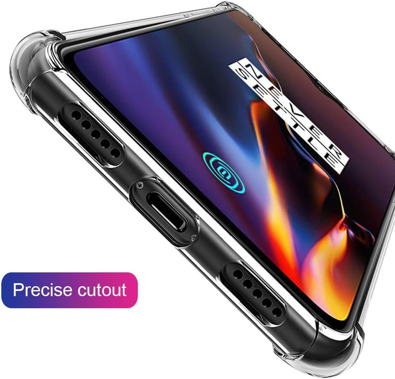 Chargez l&#39;image dans la visionneuse de la galerie, OnePlus 1+6/6T - AirPillow Cushion Transparent Soft Clear TPU Four Corners Protective Case - Polar Tech Australia
