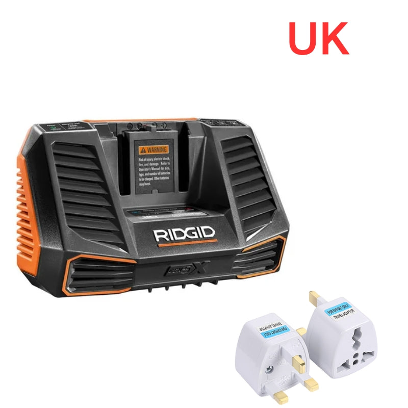 Cargue la imagen en el visor de la galería, [R840095][18V-4.1A] Genuine Original RIDGID Fast Charger Electrical Tool Li-ion Battery - Replacement Charger - Polar Tech Australia
