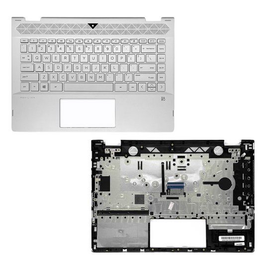 HP Pavilion X360 14" 14 inch 14-CD Series - Laptop LCD Screen Back Cover Keyboard Palmrest Back Housing Frame - Polar Tech Australia